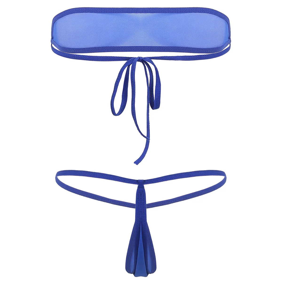 Женский прозрачный купальник комплект бикини сексуальный эротический с