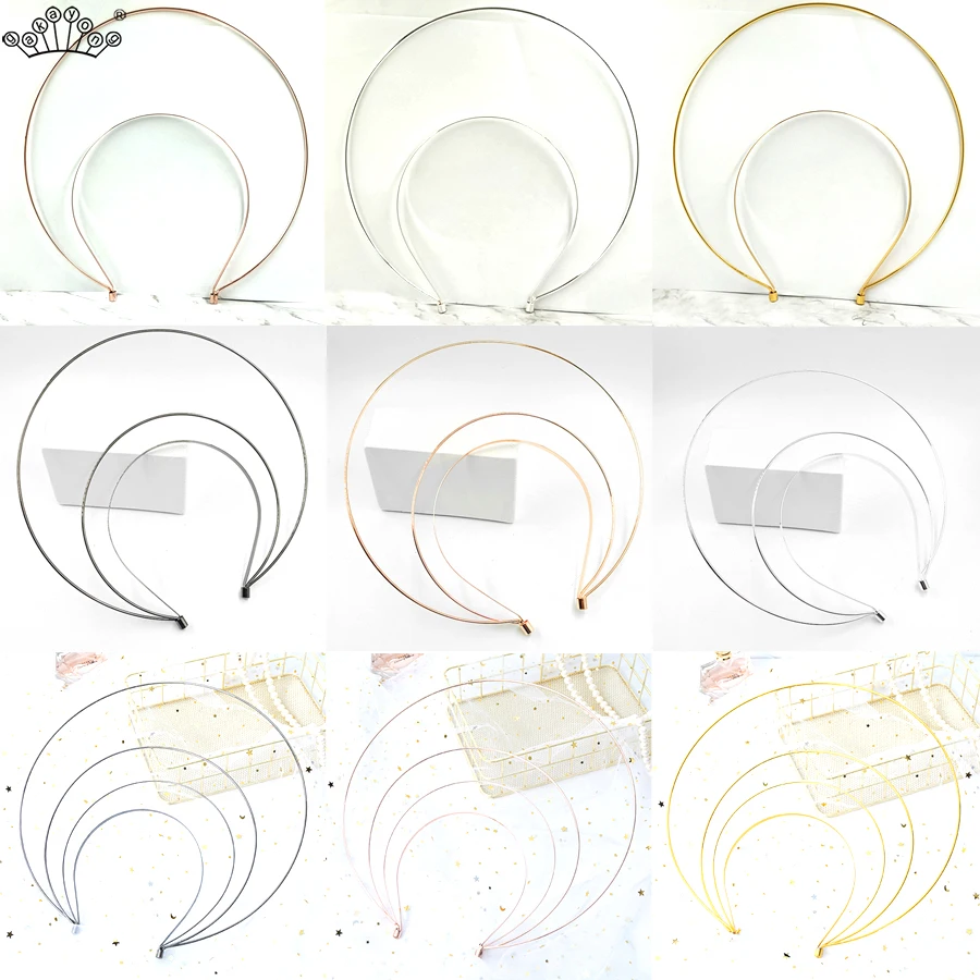 

DIY Wedding Crown Hair Accessories Multi-layer Headbands Tiaras and Crowns Lolita Headdress Gorgeous mariage Hair band Headwear