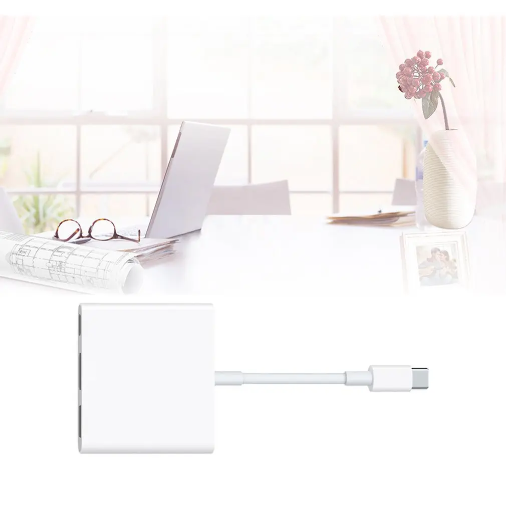 Переходник с Usb c HDMI-совместимый алюминиевый Usbc на адаптер 3 1 Type USB 0/Type C
