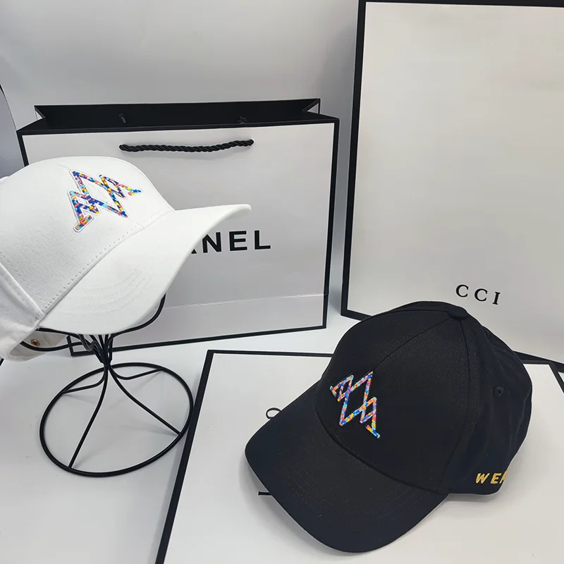 

Новинка 2021, Хлопковые бейсболки унисекс, Повседневная Кепка от солнца, Высококачественная Осенняя Кепка с вышивкой в виде букв K-POP для мужчи...