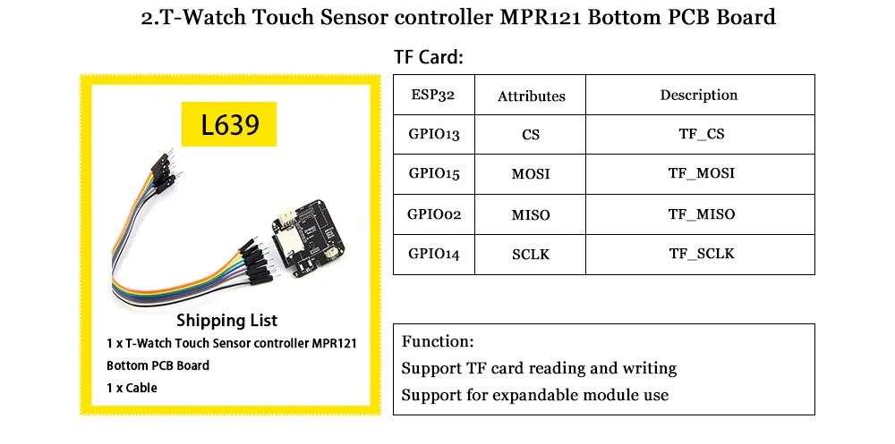 LILYGO®TTGO T-Watch программируемые носимые экологические взаимодействие WiFi Bluetooth Lora ESP32 емкостный сенсорный экран