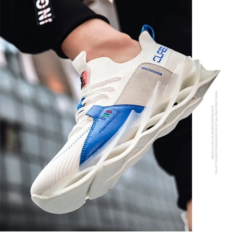 

Blade Shoes Men's Sneakers Nice Pop Hip Hop Street Fashion High Top Male Casual Shoes For Men Lightweight Classic Mesh Sneakers