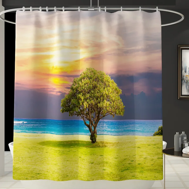 Zeegle Ванная комната ковролин ванну с набором для Шторы анти скольжения коврики