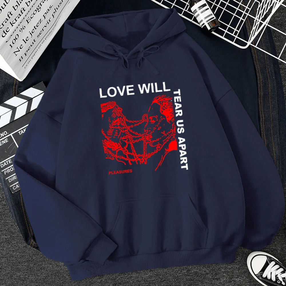 

Women's autumn/winter casual hoodie Lil Peep Rapper cartoon Letter print Vintage fashion sweatshirt long-sleeved pullover S-2XL