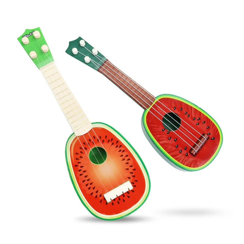 2020 pop verkauf instrumente pädagogisches mini niedlich obst ukulele spielzeug new kid musical kleine gitarre geschenk free global shipping