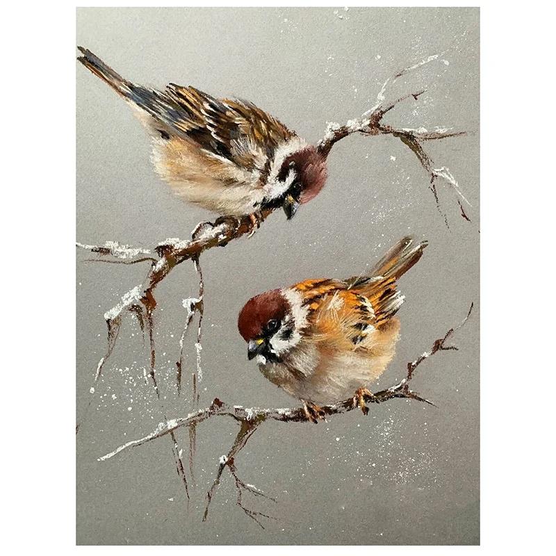 

Two Sparrow Round Diamond Painters Decorate Walls with Diamond Paintings, Home / Hotel / Office Decorations and Gifts