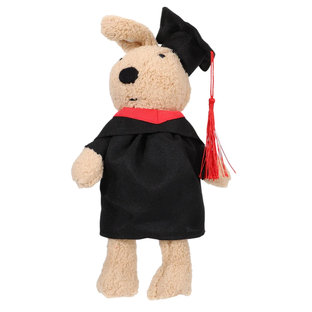 

1pc Lovely Graduation Doll Decoration Bunny Doll Ornament Party Supply