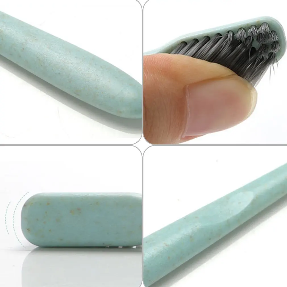 4 цвета пшеничной соломы Зубная щётка электрическая зубная щетка для очистки