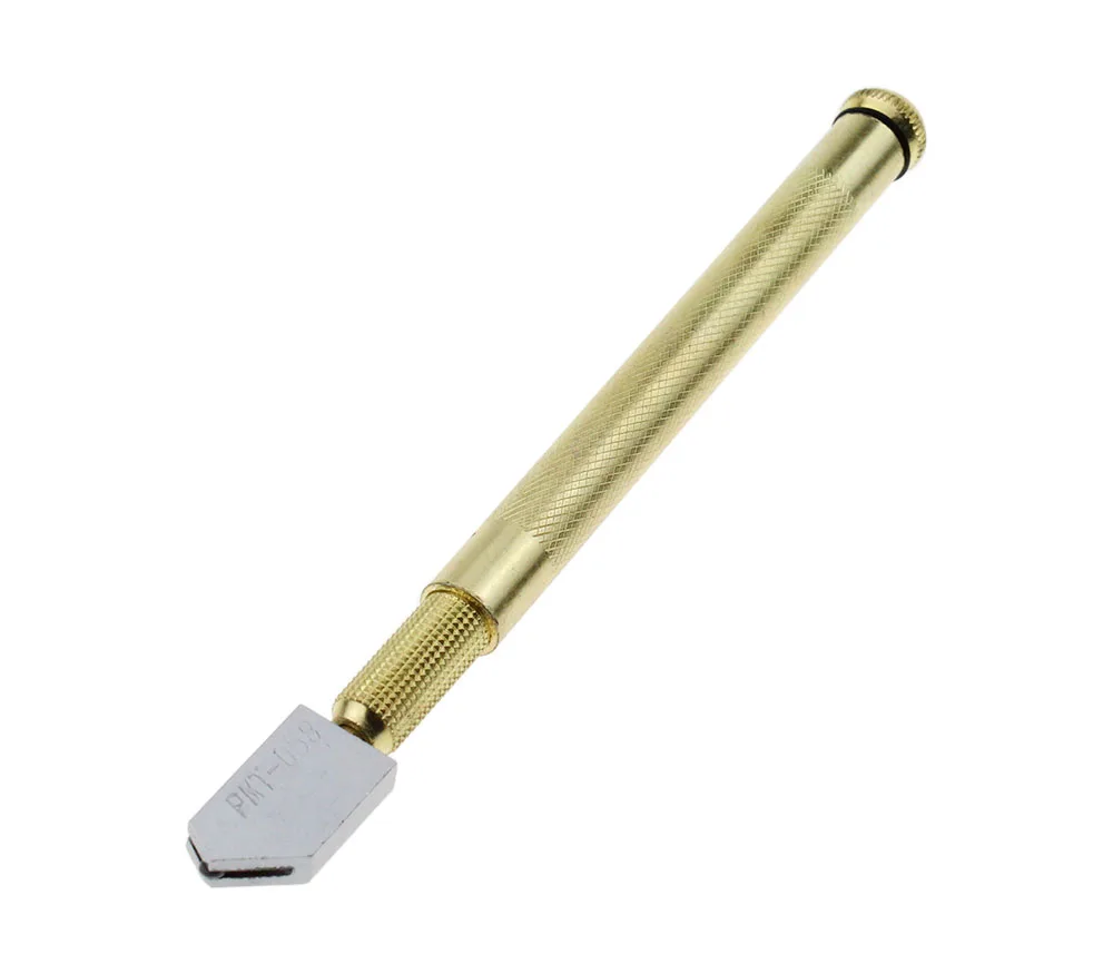 5mm-15mm Metal Handle Pencil Style Oil Feed Carbide Tip Glass Cutter Cutting Tools Glass Oil Cutter
