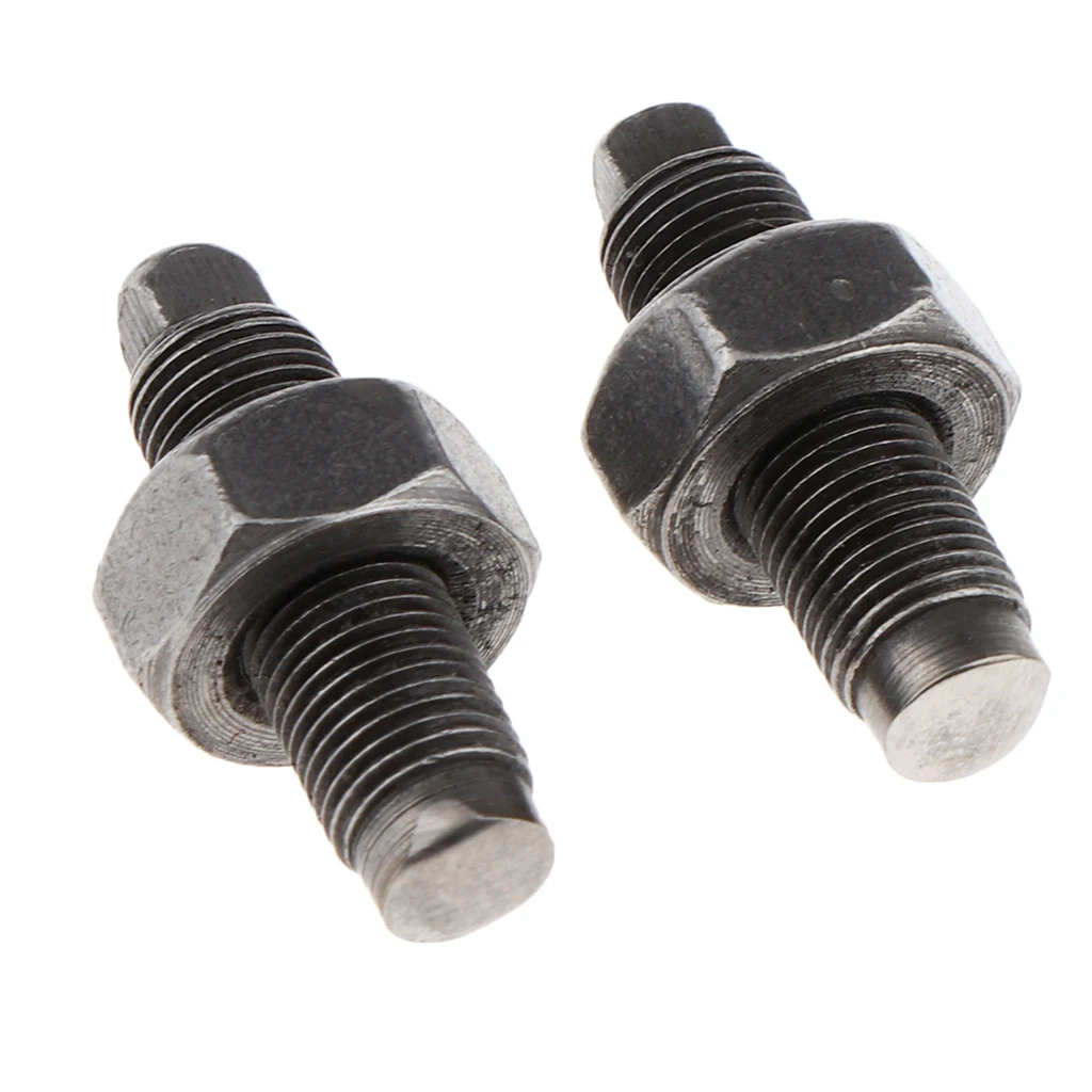 

2 Pcs 0.7 Inch Aluminum Alloy Engine Valve Adjusting Screws With Nuts for 50-125cc ATV / Dirt Bike / Motorycles