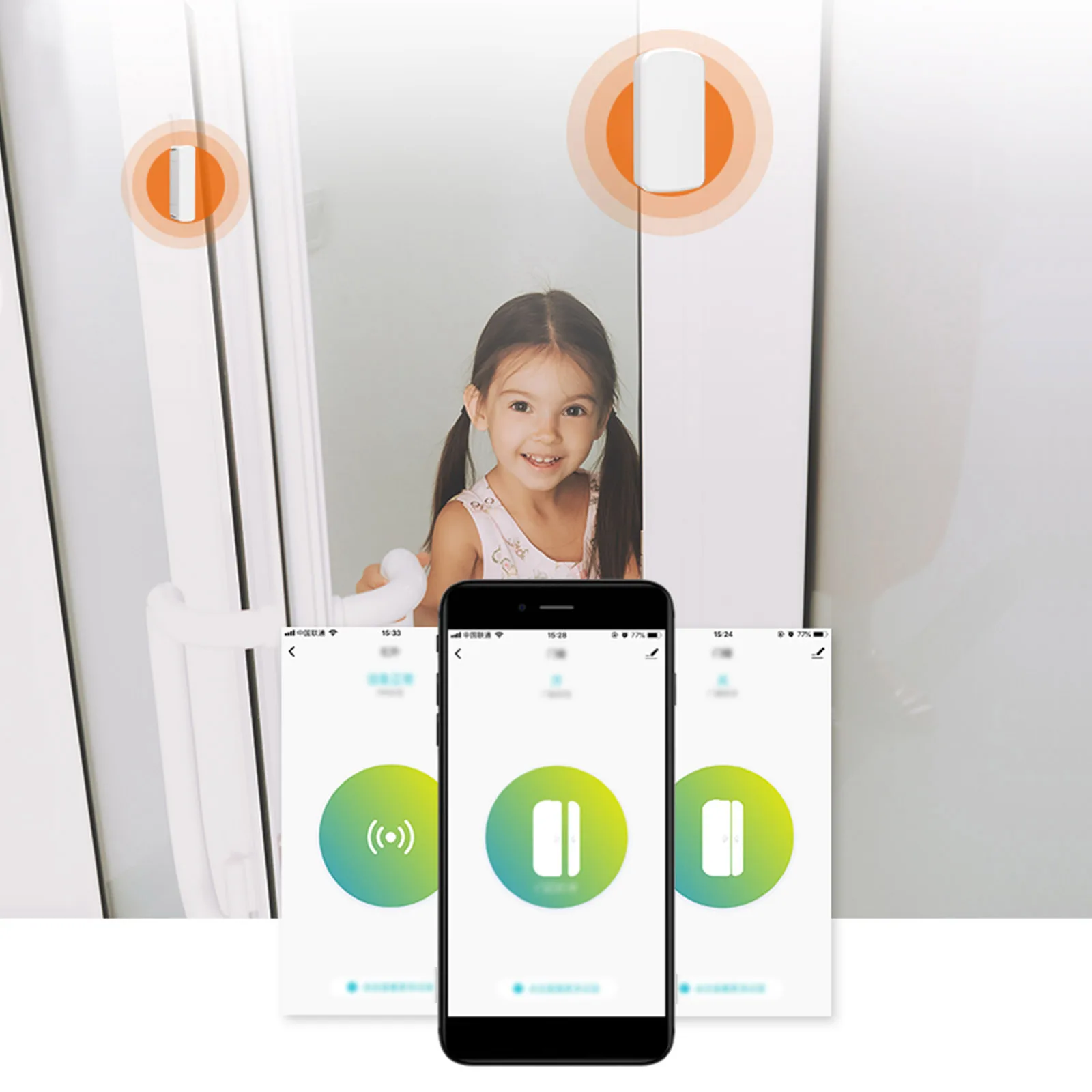 

WS03 Wifi Smart Alarm System Network Intelligent Infrared Motion Tuya APP Remote Control Detector 433Mhz Home Secure Door Bell
