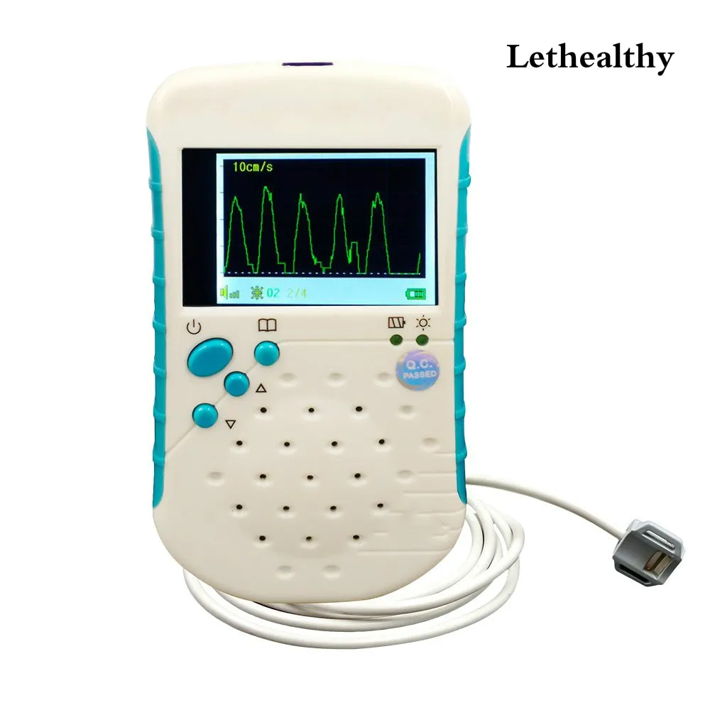 Ветеринарный детектор для проверки скорости кровяного потока животных с плоским