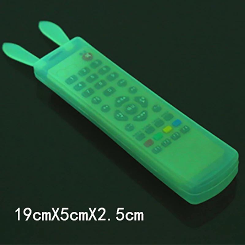 

Кондиционер чехол для пульта дистанционного управления ТВ Пылезащитный чехол со светящимися прозрачный силиконовый пульт дистанционного ...