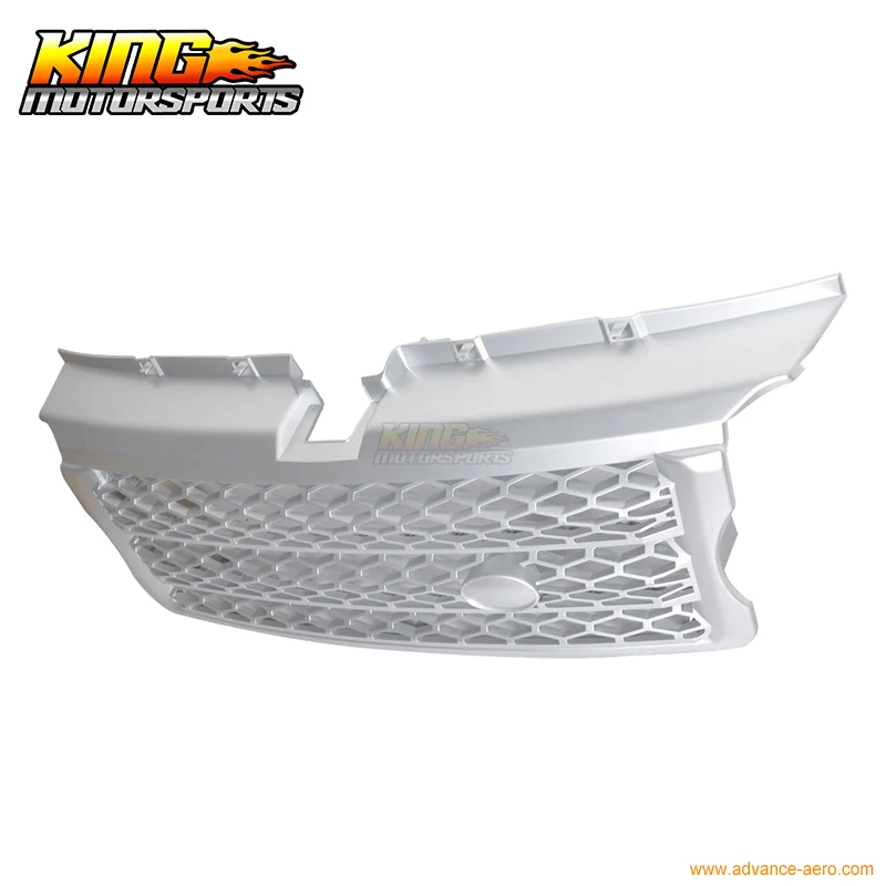 Подходит для 2006-2009 Land Range Rover Sport Silver передняя капот гриль 07 08 США бесплатная