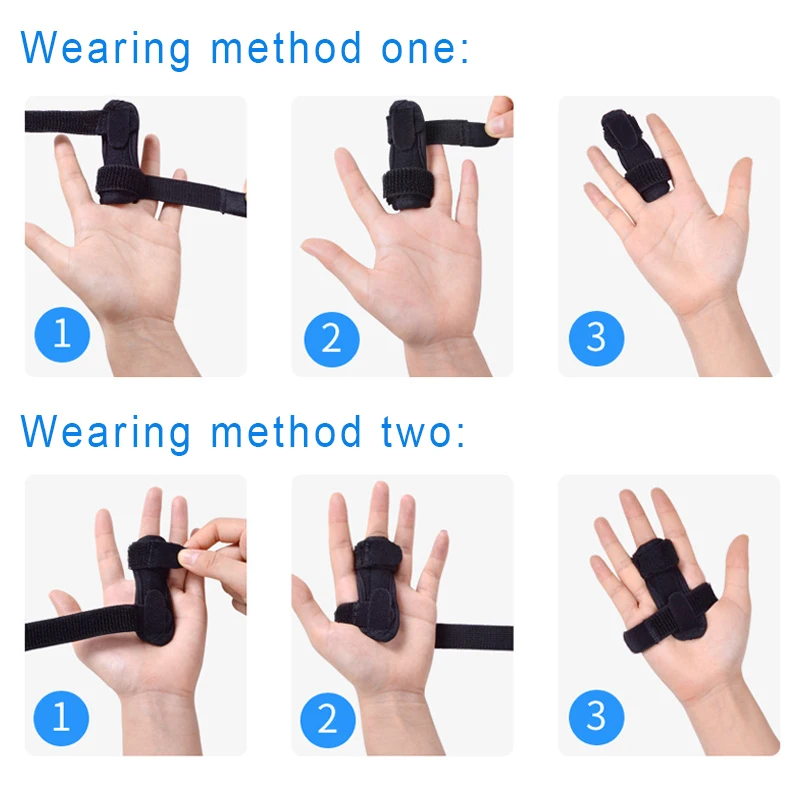 

Newly Sports Finger Brace Basketball Splint Guard Bandage Wrap Fingers Protector Pain Relief 1pc