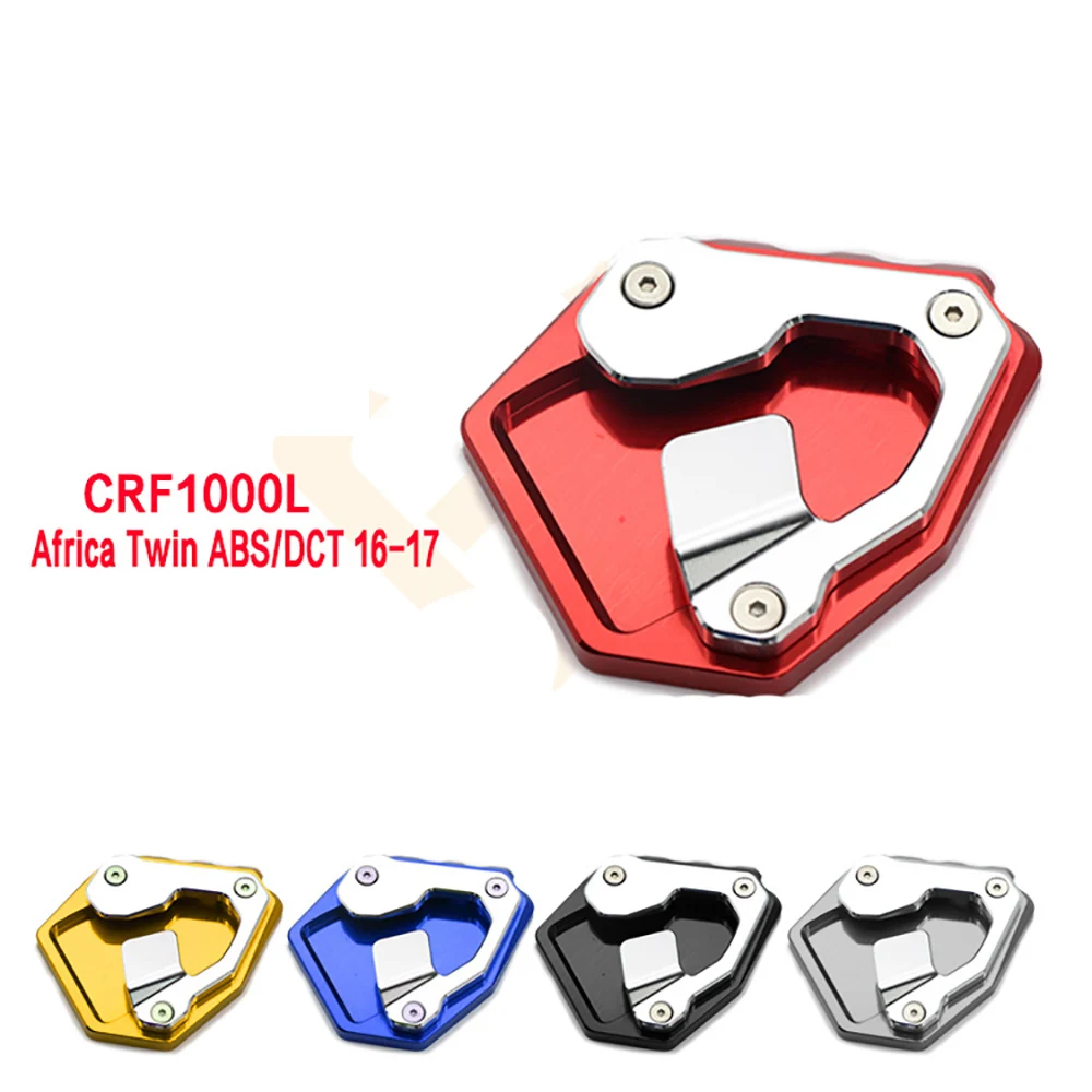 

For Honda CRF1000L Africa Twin ABS/DCT 2016-2017 Motorcycle Kickstand Foot Side Stand Extension Enlarge Pad Support Plate