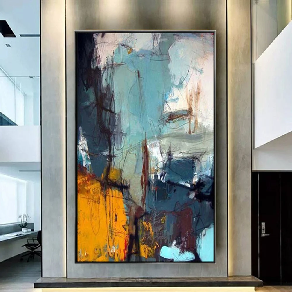 

new art oil painting Abstract Canvas Painting 100% Handmade Colorful Canvas Decor Art Modern Salon Mural Art for Home Wall Decor