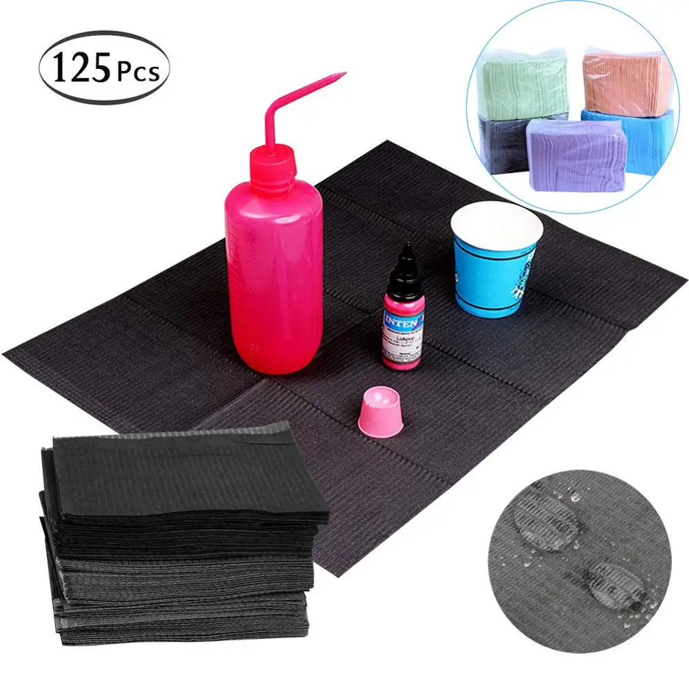 125 шт одноразовая водостойкая Татуировка скатерти стоматологические