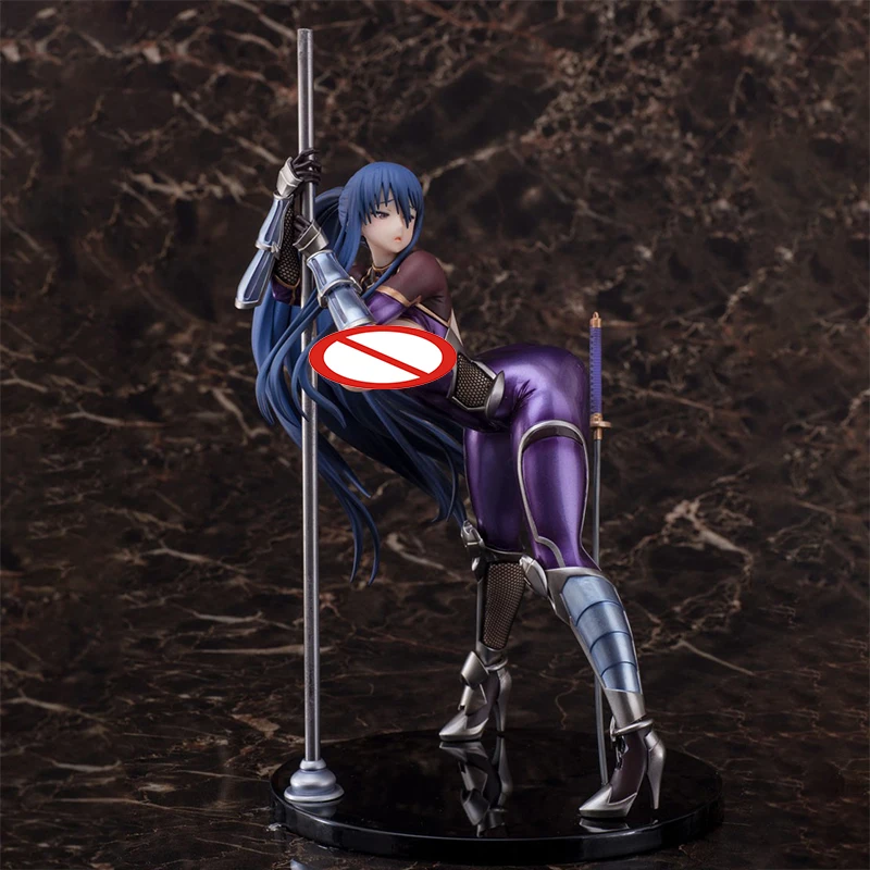 

Queen Ted Anti-Demon Ninja Yukikaze Rinko Akiyama Sexy Girl Anime Figure Pole Dance PVC Action Figure Toys Collection Model Doll