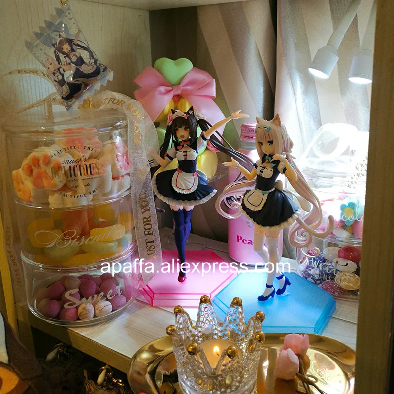 

17cm PARADE Nekopara Vanilla Chocola Sexy Girl Anime Figure Vanilla Chocola Action Figure Collectible Model Doll Toys