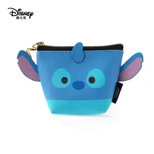 

Disney Fashion Ladies New 2021 Personality Creative Storage Cosmetic Bag Cute Cartoon Minnie Casual Wallet Short Pu Coin Purse