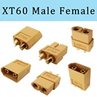 125 пара XT60 Мужской Женский пуля Разъем питания Jack XT-60 RC Lipo Аккумулятор Зарядный адаптер для Quadcopter Multicopter