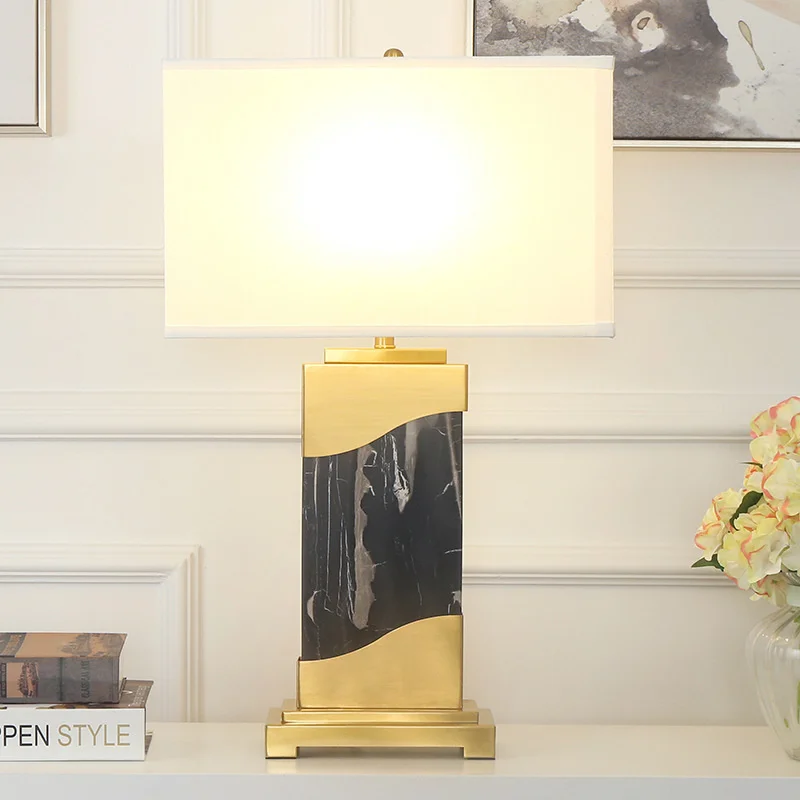 

Современная светодиодная стеклянная лампа с камнем, прикроватный светильник для столовой, лампа для гостиной