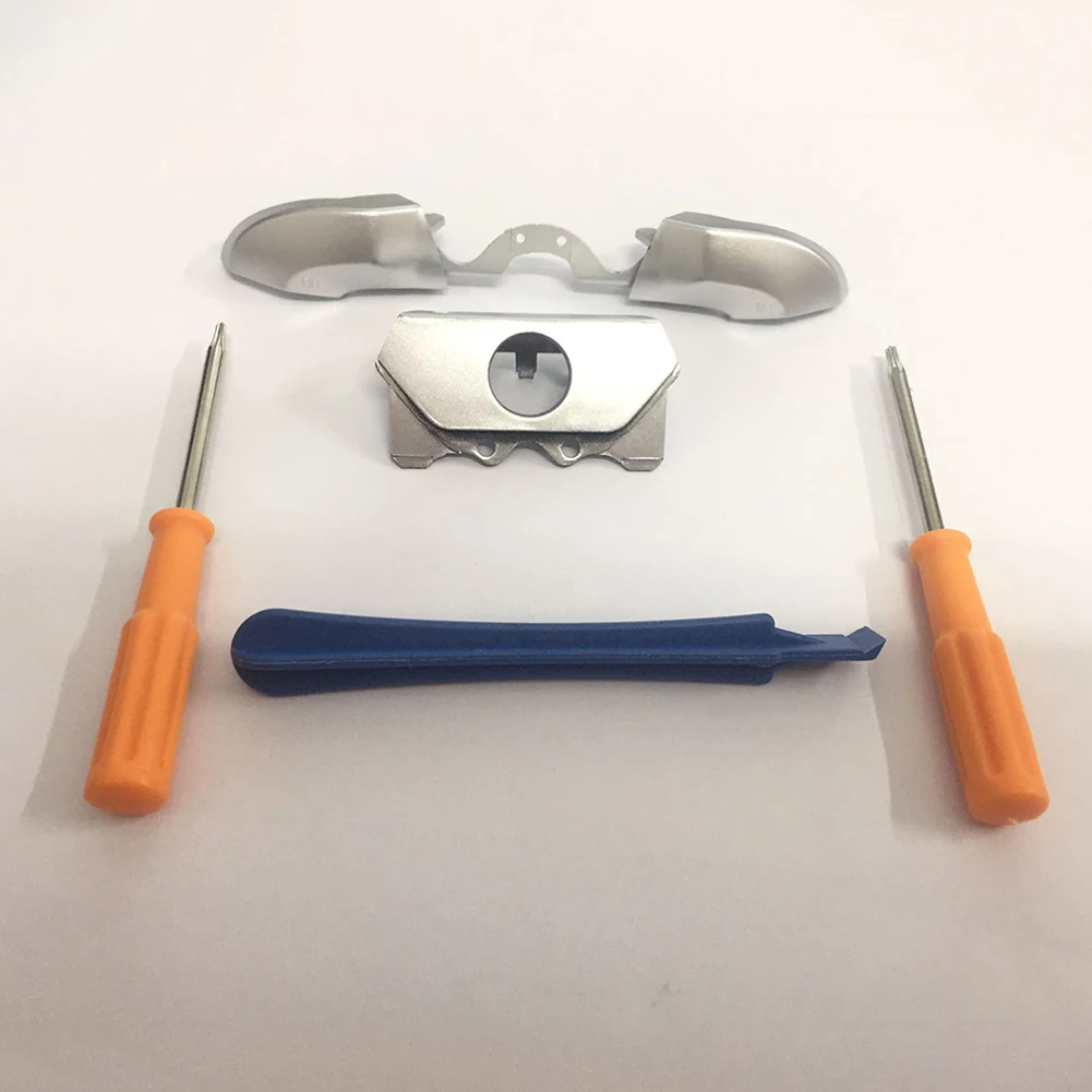 Сменные детали игровой контроллер набор металлических кнопок для бампера легкая