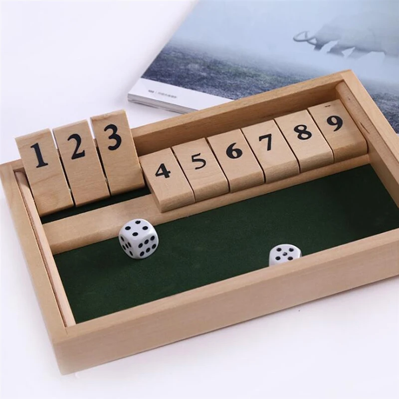 

Digital Players Board Family Games Shut The Box Club Drinking Game Entertainment Party Toys For Children Adult
