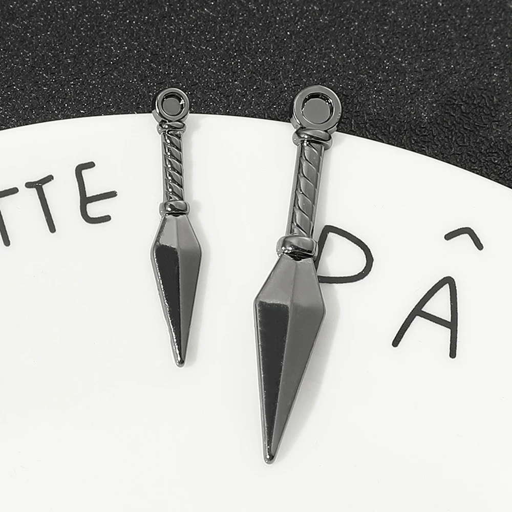 Популярные серьги из аниме кунай для женщин и мужчин подвески орочимару Конохи