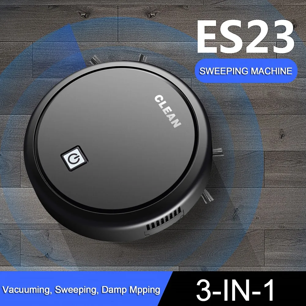 

automatic Robot Smart Wireless Sweeping Vacuum Cleaner Low Noise Cleaning Machine Rechargeable for Dirt Floors Tile Home