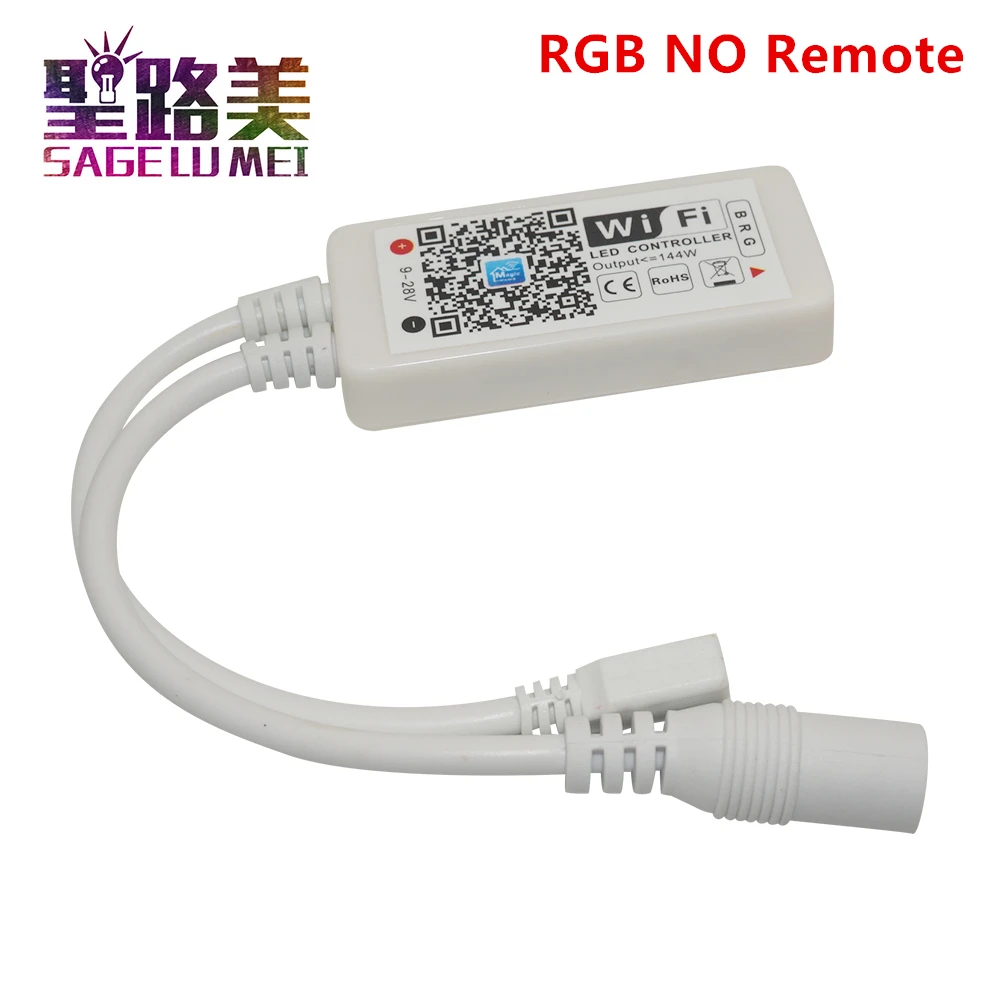 DC12V 24V беспроводной WIFI светодиодный RGB / RGBW управление ler RF дистанционное IOS/Android