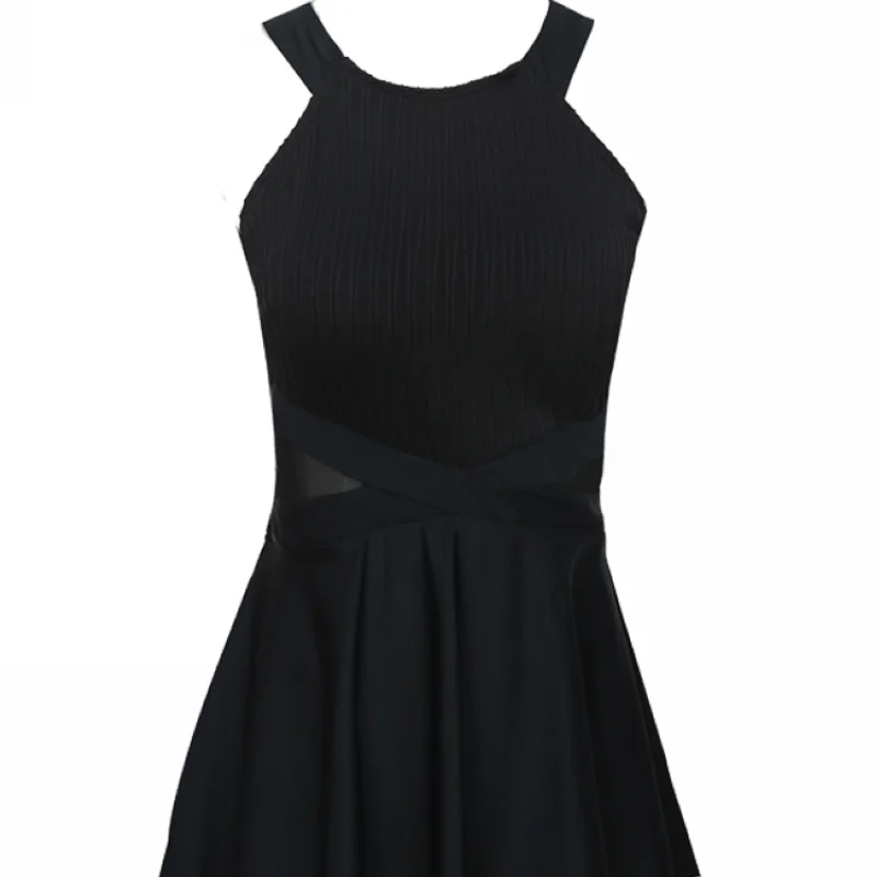 

Women Summer 2021 Student One Piece Swimsuit White Seaside Slimming Swimwears Lady Black Sleveless Sexy Beach Wear Cover Ups