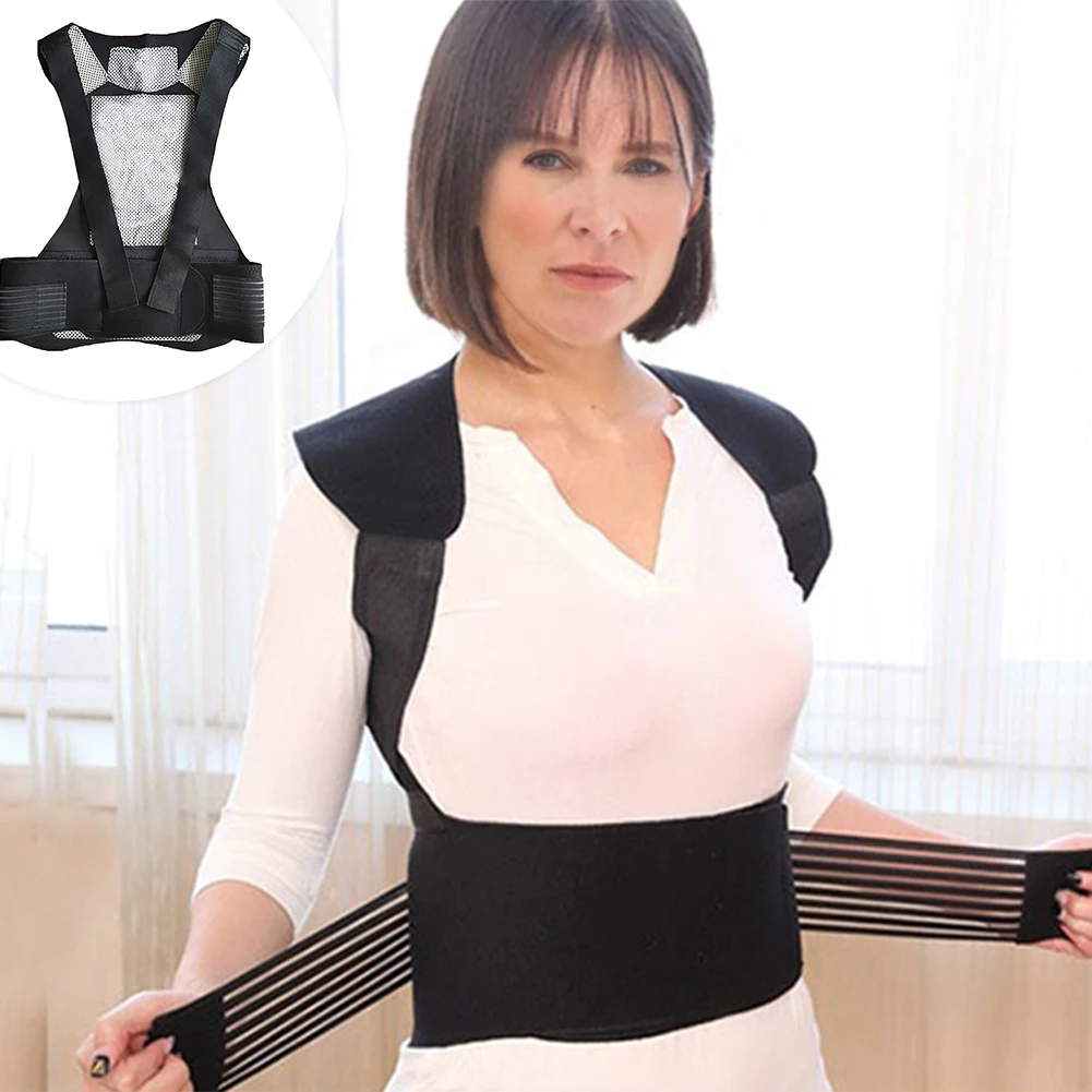 

1 PCS Self-heating Magnetic Therapy Belt Waist Support Shoulders Heated Vest Waistcoat Warm Back Pain Treatment Correction