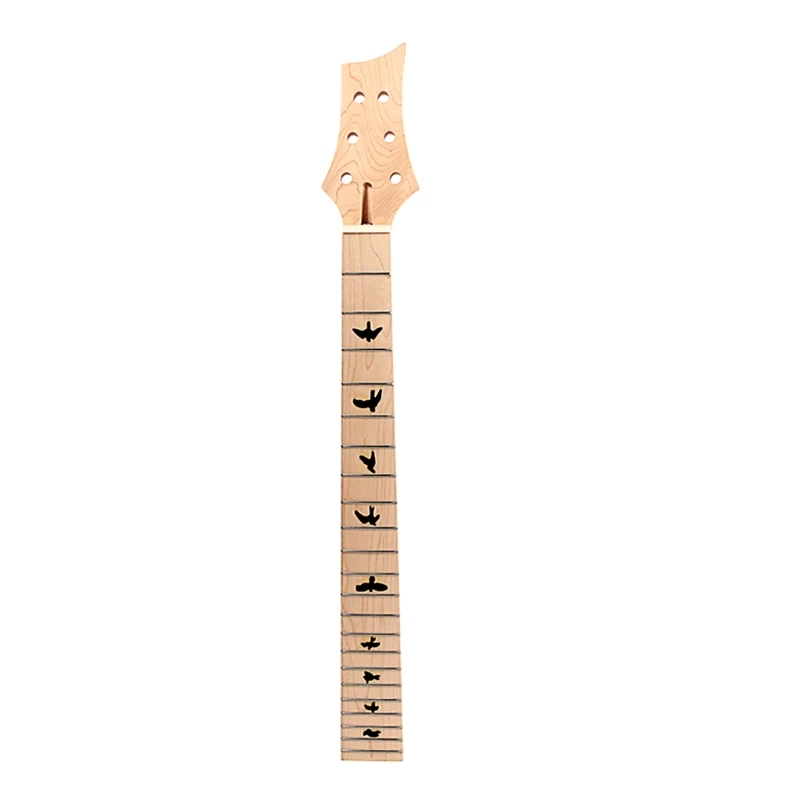 

Новинка 2021, шейка для электрической гитары из массива древесины, клена, 22 лада, 24, 75 дюймов, шейный стержень