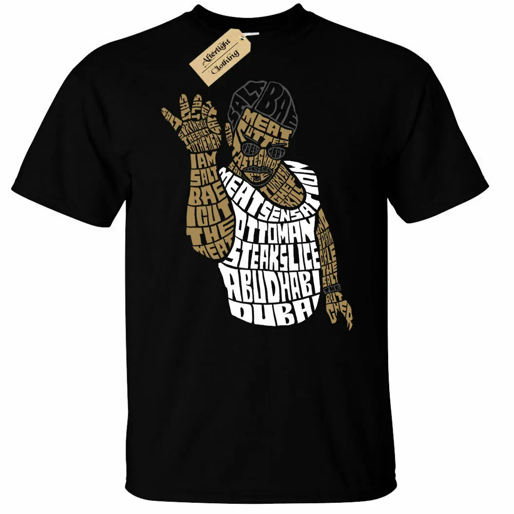 

Fun Funny Salt Joke T Shirt Men's Summer Cotton O Collar Short Sleeve