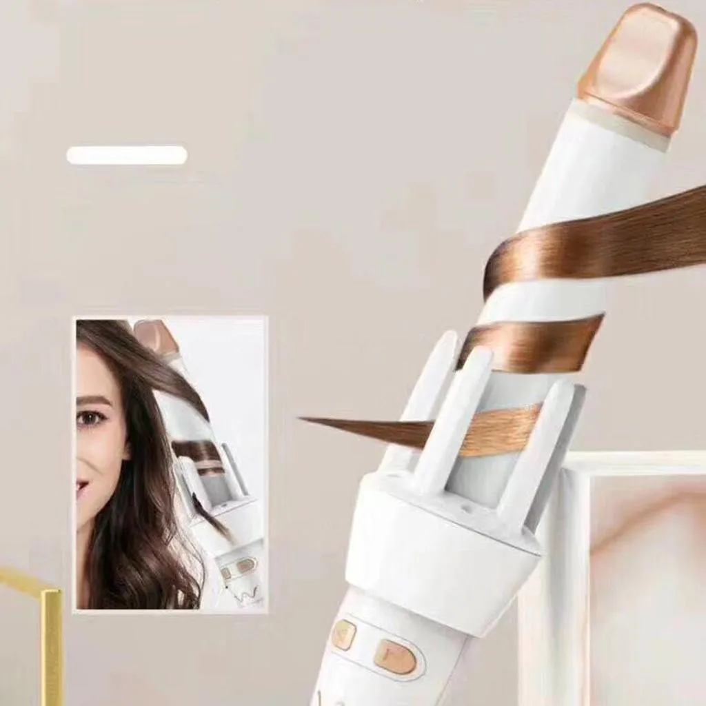 Машинка для завивки волос вращающаяся лучшая профессиональная плойка палочка