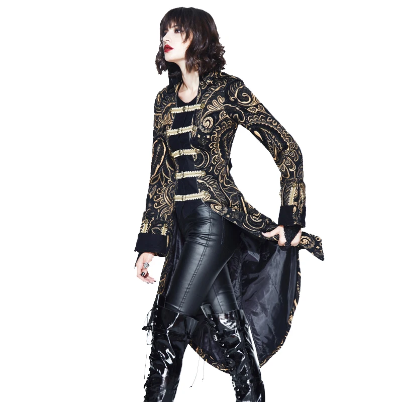 Женская зимняя куртка с воротником-стойкой и длинным рукавом Devil Fashion | одежда