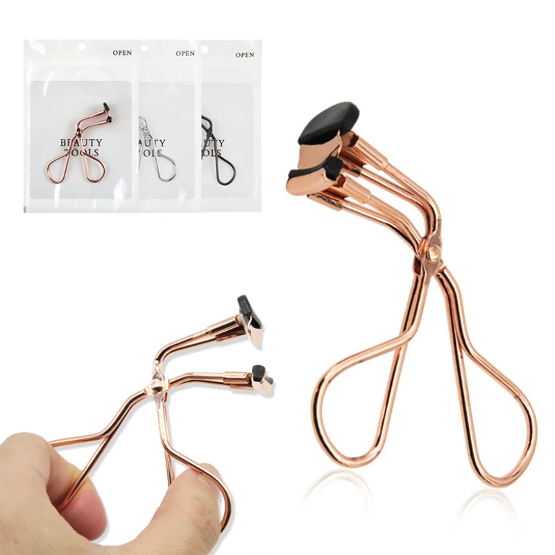 

1Pc Mini Eyelashes Curler Portable Stainless Steel Curling Auxiliary Make Up Tools Eyelash Curler Eye Lashes Makeup Tweezer