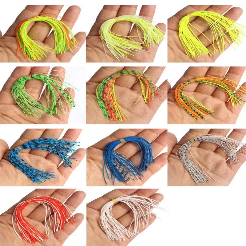 2019 новые случайные цвета рыбные линии свинцовые крючки проволочные водные юбки