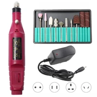 electric nail drill machine set nail grinding equipment milling cutters for manicure pedicure professional nail drill tools