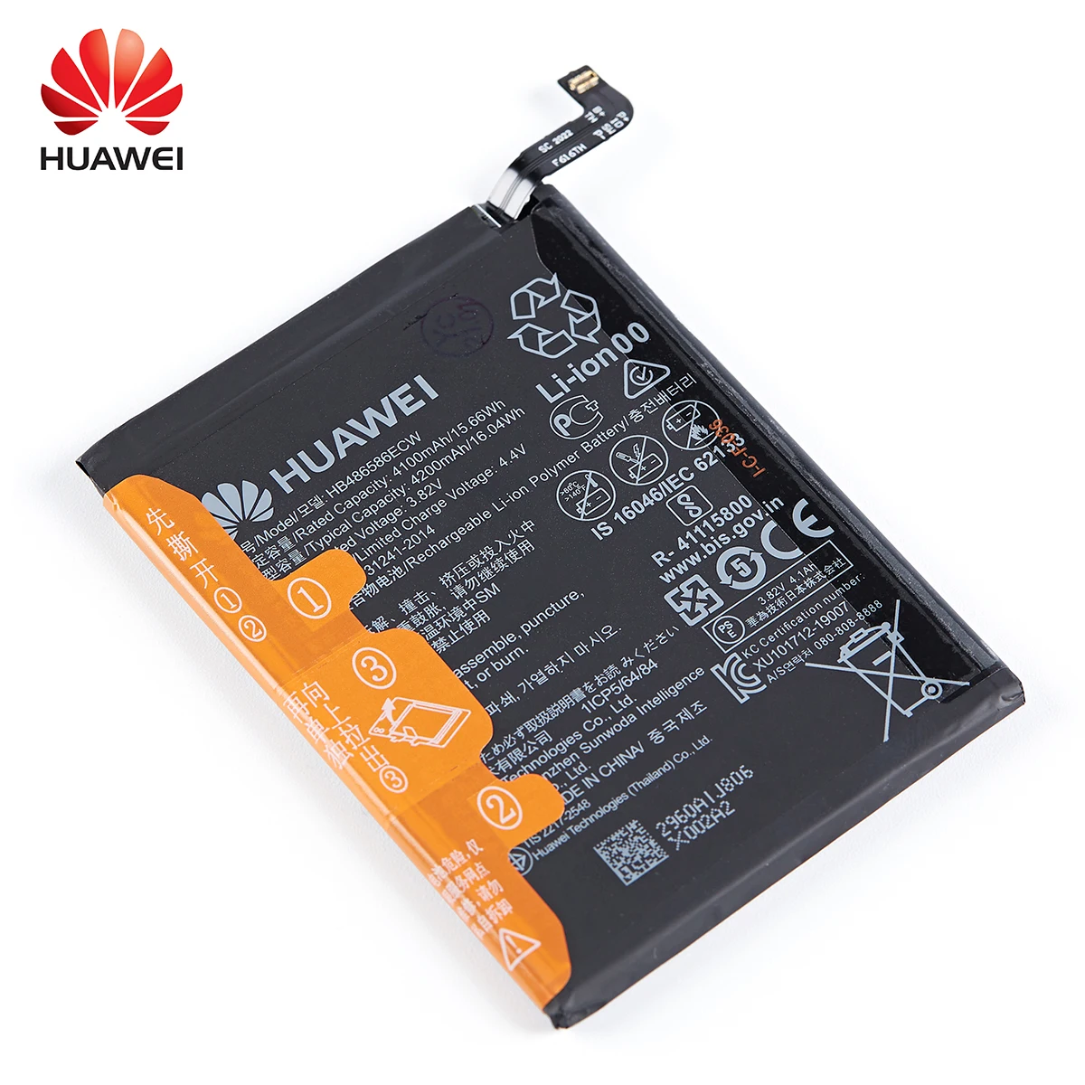100% Orginal HB486586ECW 4200mAh Battery For Huawei Mate 30/Mate 30 Pro Nova 6/Nova 6 SE Honor VIew 30 V30 Batteries +Tools