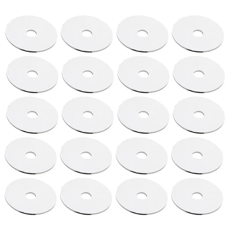

20pcs Mountain Road Bike Bicycle French Presta Valve Sticker Rim Protection Gas Air Nozzle Glue Pad Tube Tire Gasket