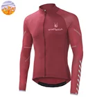 Мужская велосипедная куртка Wyndymilla, зимняя флисовая термоизоляционная одежда для велоспорта, Мужская футболка для велоспорта на открытом воздухе, фланелевая спортивная куртка