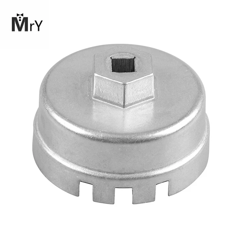 70 мм Алюминиевый Масляный фильтр гаечный ключ торцевой инструмент для удаления