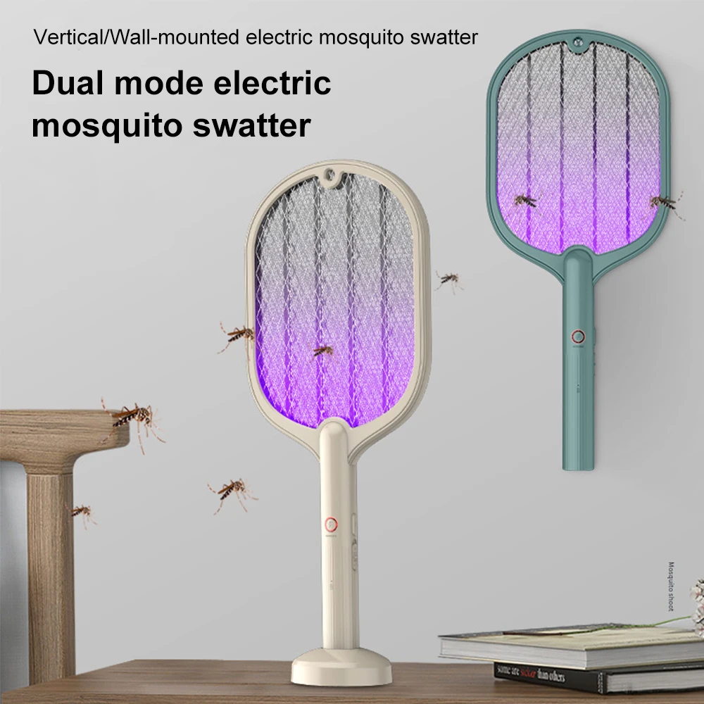 

2In1 Electric USB Mosquito Killer Lamp Bug Zapper Insect Killer Anti Mosquito Trap Fly Swatter UV Mosquitoes Repellent Outdoor