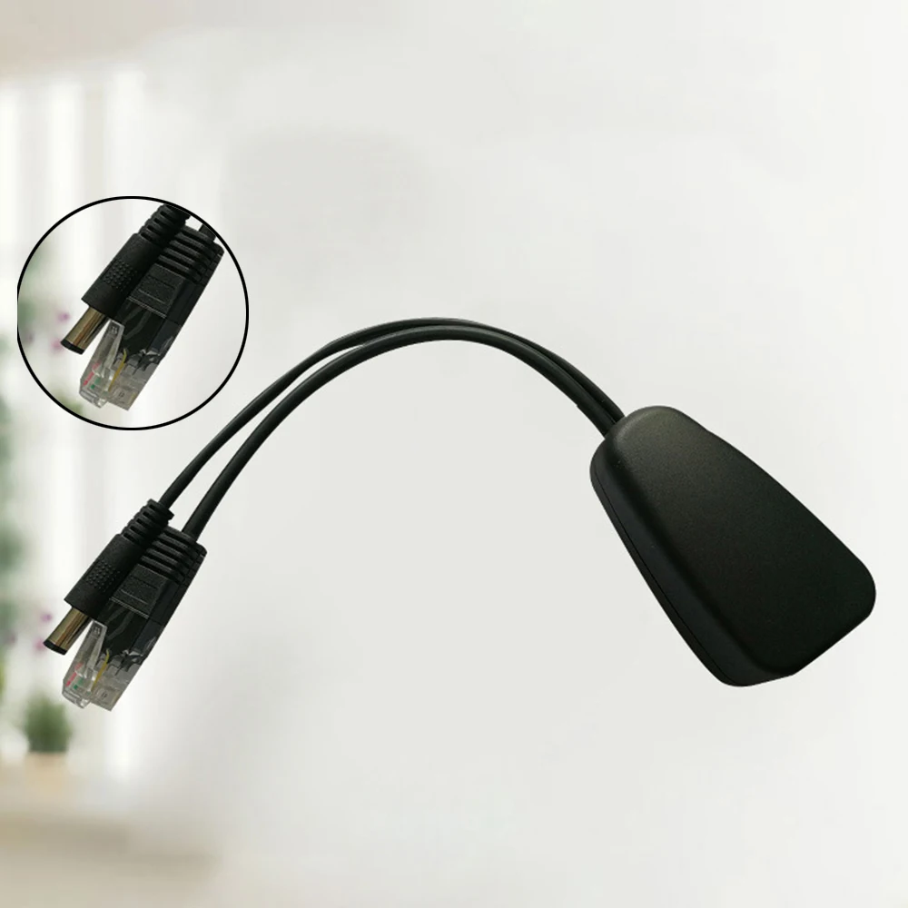 Активный сплиттер PoE адаптер питания через Ethernet кабель RJ45 24 В до 12 2A IEEE802.3af/at Gigabit POE