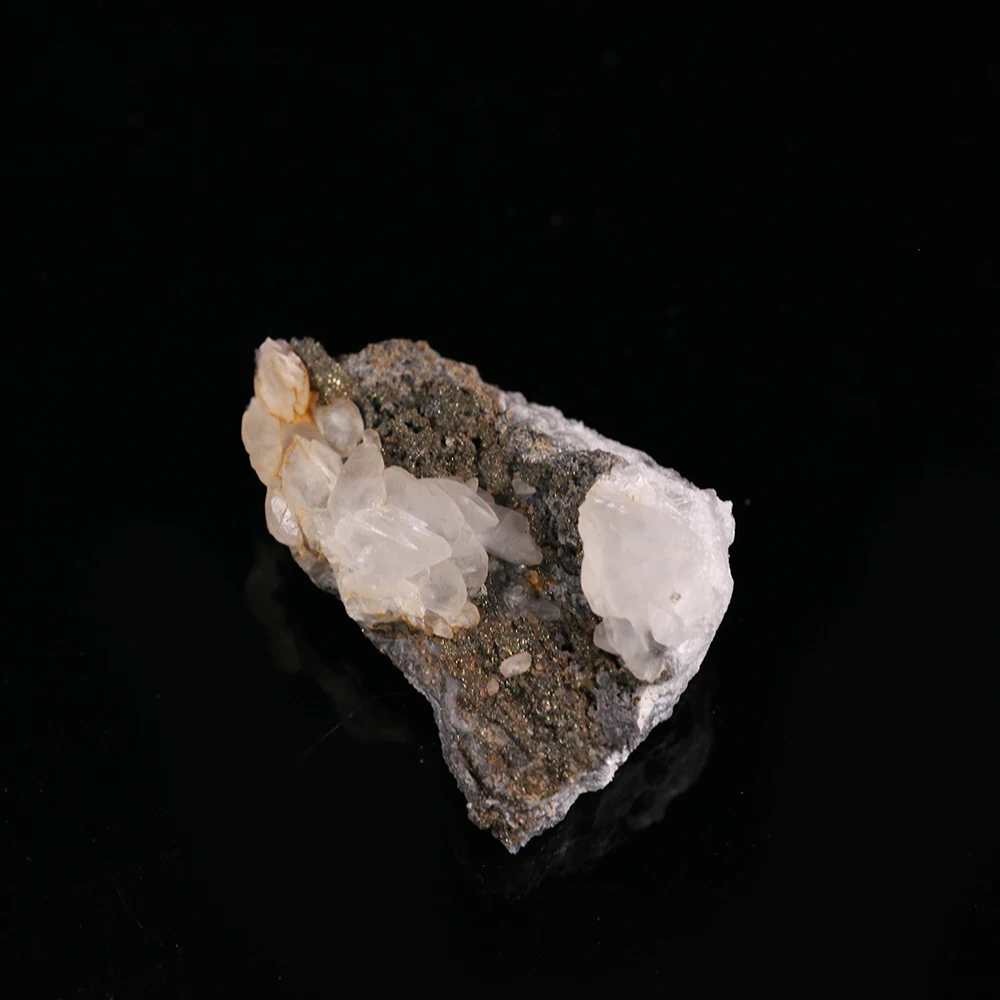 60g Natural Calcite Pyrite Mineral crystals specimens form jiangxi PROVINCE CHINA A1-4 | Дом и сад