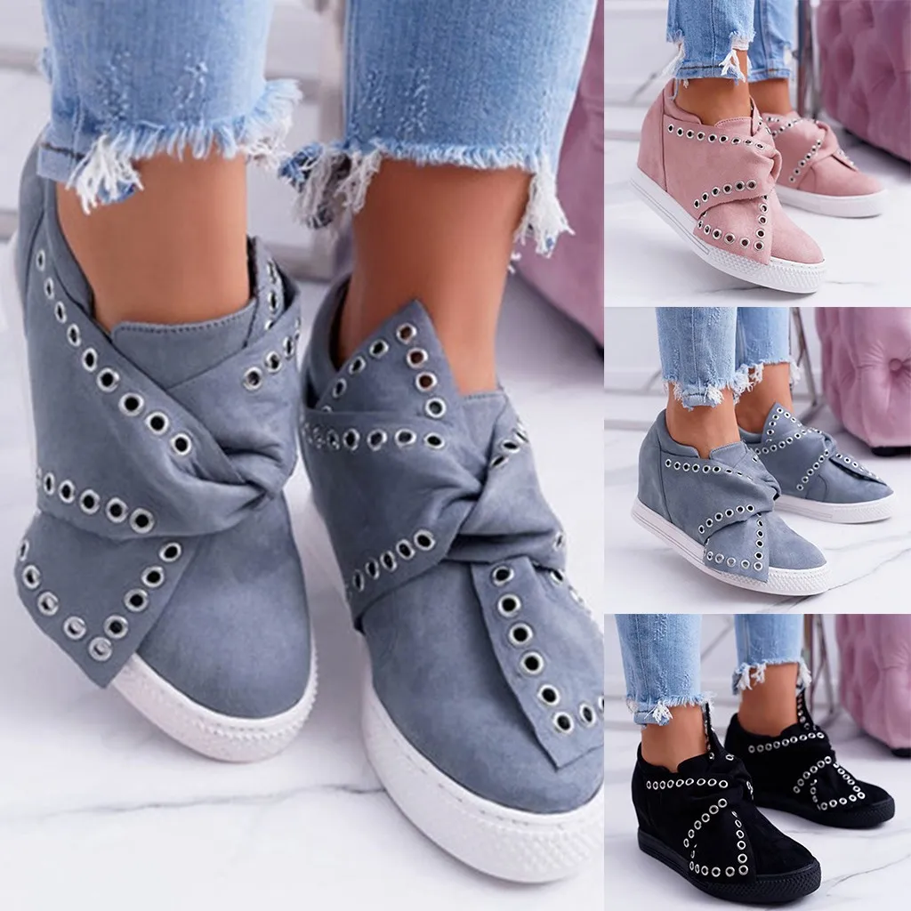 

Women Boots New Fashion Vintage Leather Lace-Up Women Martin Shoes Gold Metal Round Toe Women Boots Dropshipping 6218