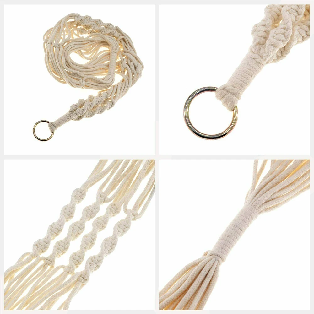 2 упаковки подвеска для растений из макраме цветочные горшки 41 дюйм ручной работы